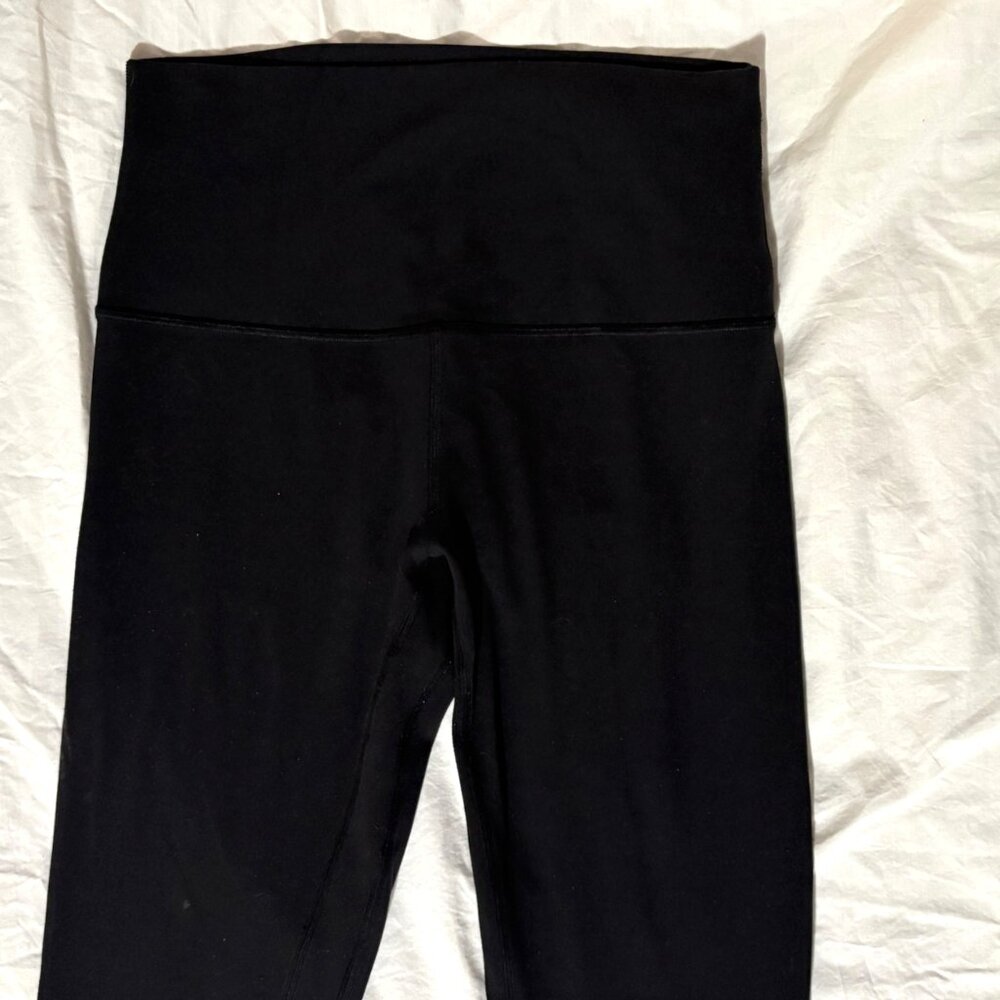 Lululemon Align Pant Full Length 28" Black High-Rise Nulu Yoga Leggings 6 - Picture 3 of 10